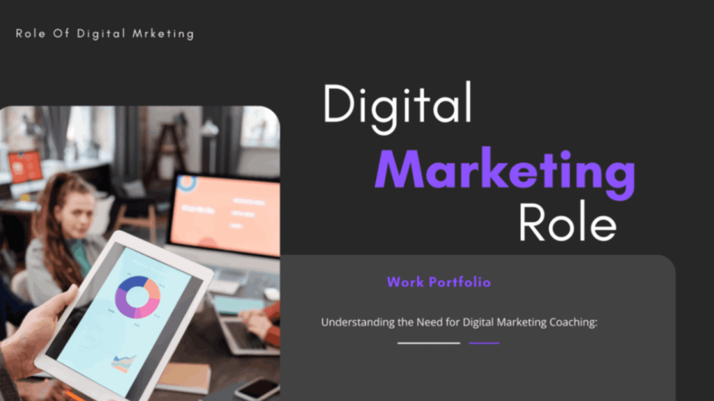 Role Of Digital Marketing